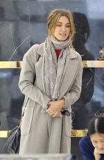 DELTA GOODREM Shopping at YSL on Rodeo Drive in Beverly Hills 01/12/2019