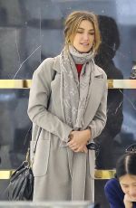 DELTA GOODREM Shopping at YSL on Rodeo Drive in Beverly Hills 01/12/2019