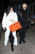 DEMI LOVATO and Henri Levy out for Dinner in Aspen 01/02/2019