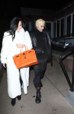 DEMI LOVATO and Henri Levy out for Dinner in Aspen 01/02/2019