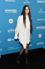 DEMI MOORE at Corporate Animals Premiere at Sundance Film Festival 01/29/2019
