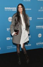 DEMI MOORE at Corporate Animals Premiere at Sundance Film Festival 01/29/2019