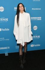 DEMI MOORE at Corporate Animals Premiere at Sundance Film Festival 01/29/2019