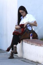 DEMI MOORE Out and About in Los Angeles 01/25/2019