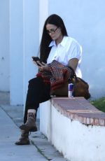 DEMI MOORE Out and About in Los Angeles 01/25/2019