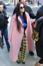 DEMI MOORE Out at Ssundance Film Festival in Park City 01/28/2019
