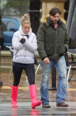 DENISE RICHARDS and Aaron Phypers Out in Malibu 01/14/2019