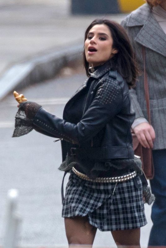 DIANE GUERRERO on the Set of Doom Patrol in Atlanta 01/10/2019