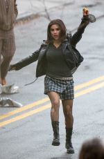 DIANE GUERRERO on the Set of Doom Patrol in Atlanta 01/10/2019