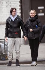 DIANE KRUGER and Norman Reedus Out in New York 01/16/2019