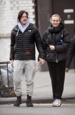 DIANE KRUGER and Norman Reedus Out in New York 01/16/2019
