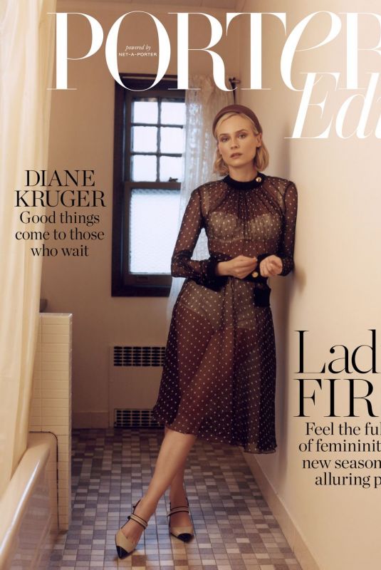 DIANE KRUGER in Tthe Edit by Net-a-porter, January 2019