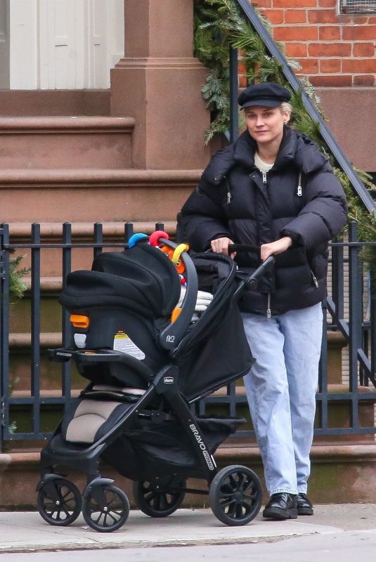 DIANE KRUGER Out and About in New York 01/08/2019