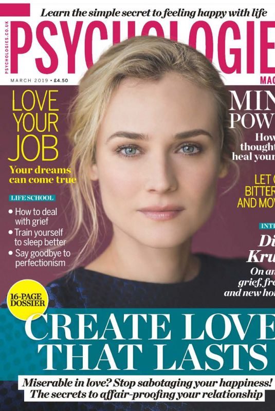 DIANJE KRUGER in Psychologies, UK March 2019