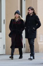 DIANNA AGRON and Winston Marshall Out in New York 01/09/2019