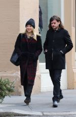 DIANNA AGRON and Winston Marshall Out in New York 01/09/2019