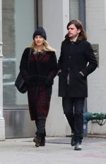 DIANNA AGRON and Winston Marshall Out in New York 01/09/2019