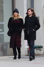 DIANNA AGRON and Winston Marshall Out in New York 01/09/2019
