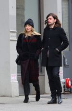 DIANNA AGRON and Winston Marshall Out in New York 01/09/2019