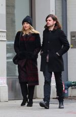 DIANNA AGRON and Winston Marshall Out in New York 01/09/2019