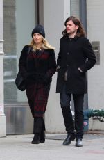 DIANNA AGRON and Winston Marshall Out in New York 01/09/2019
