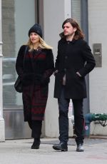 DIANNA AGRON and Winston Marshall Out in New York 01/09/2019