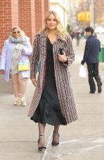 DIANNA AGRON Arrives at AOL Build in New York 01/15/2019