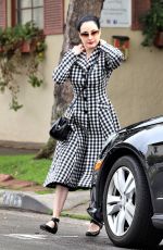 DITA VON TEESE at Yoga Class in Los Angeles 01/15/2019