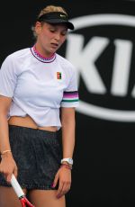 DONNA VEKIC at 2019 Australian Open at Melbourne Park 01/16/2019