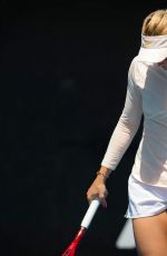 DONNA VEKIC at 2019 Australian Open Practice Session at Melbourne Park 01/13/2019