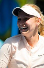 DONNA VEKIC at 2019 Australian Open Practice Session at Melbourne Park 01/13/2019