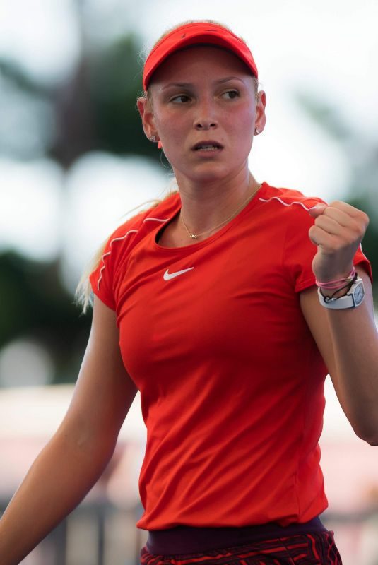 DONNA VEKIC at Brisbane International Tennis 01/02/2019
