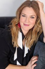 DREW BARRYMORE in Glamour Magazine, UK January 2019