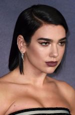 DUA LIPA at Alita: Battle Angel Premiere in London 01/31/2019