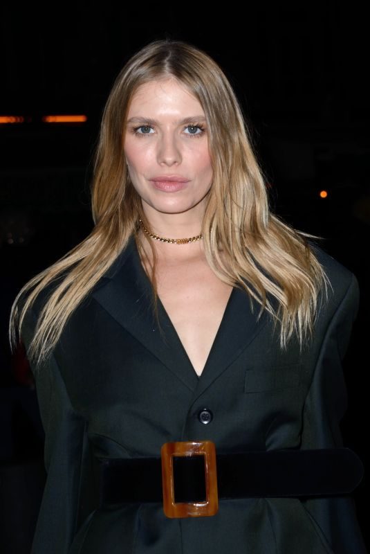 ELENA PERMINOVA at Giambattista Valli Fashion Show in Paris 01/21/2019