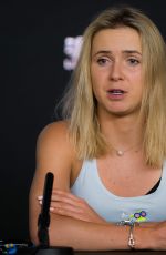 ELINA SVITOLINA at 2019 Australian Media Day in Melbourne 01/12/2019