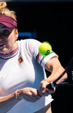 ELINA SVITOLINA at 2019 Australian Media Day in Melbourne 01/21/2019