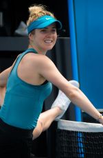 ELINA SVITOLINA at 2019 Australian Open Practice in Melbourne 01/20/2019