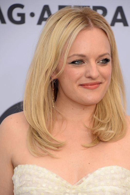 ELISABETH MOSS at Screen Actors Guild Awards 2019 in Los Angeles 01/27/2019