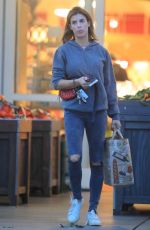 ELISABETTA CANALIS Shopping at Bristol Farms in Beverly Hills 01/22/2019