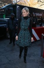 ELIZABETH BANKS Arrives at BBC Radio in London 01/30/2019