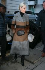 ELIZABETH BANKS Arrives at BBC Radio in London 01/30/2019