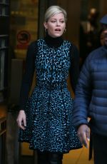 ELIZABETH BANKS Arrives at BBC Radio in London 01/30/2019