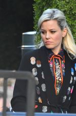 ELIZABETH BANKS Leaves Lego Movie Sequal Press Conference in Los Angeles 01/25/2019