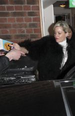 ELIZABETH BANKS Leaves Soho House in London 01/30/2019