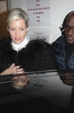 ELIZABETH BANKS Leaves Soho House in London 01/30/2019