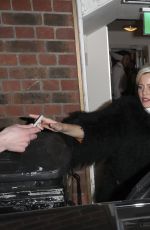 ELIZABETH BANKS Leaves Soho House in London 01/30/2019