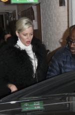 ELIZABETH BANKS Leaves Soho House in London 01/30/2019