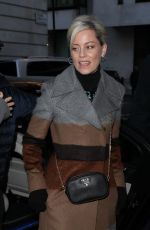 ELIZABETH BANKS Promotes New Lego Movie at BBC Radio in London 01/30/2019
