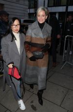 ELIZABETH BANKS Promotes New Lego Movie at BBC Radio in London 01/30/2019